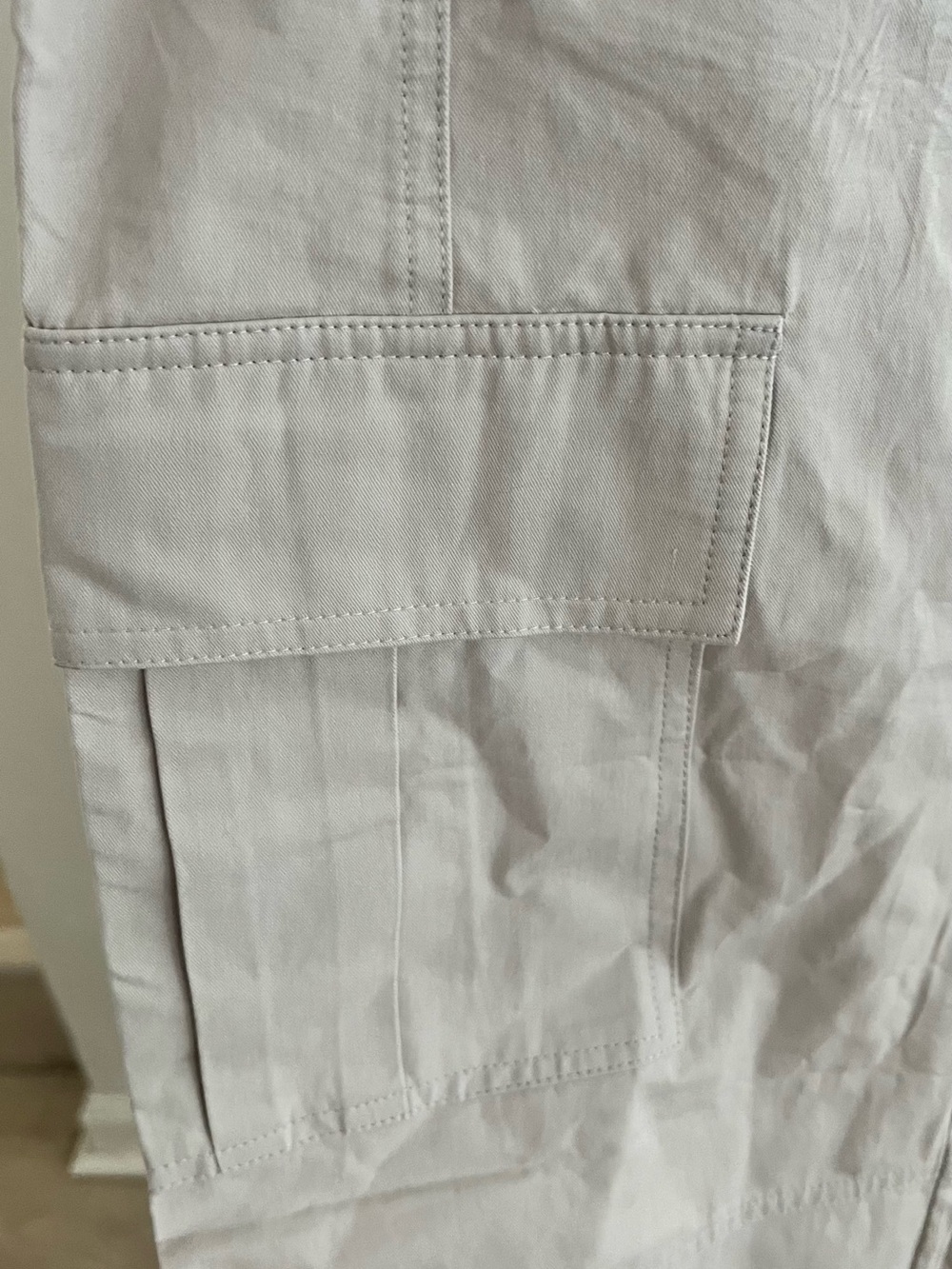 New w tags Casual High-Waist Cargo Joggers size medium - Picture 7 of 8